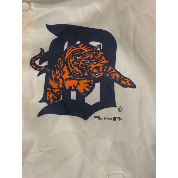 Vintage 1989 Rare Chalk Line Detroit Tigers MLB Fanimation Jacket Men's Size XL - Picture 5 of 9
